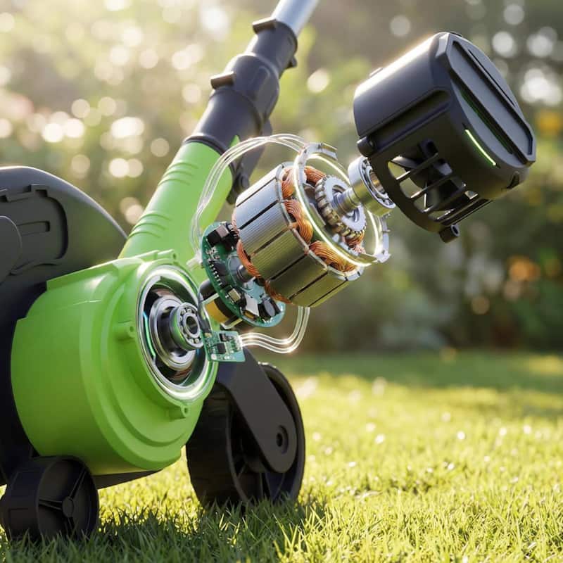 9-inch Large Blade Cordless Edger Lawn Tool, Lawn Edger for Landscaping