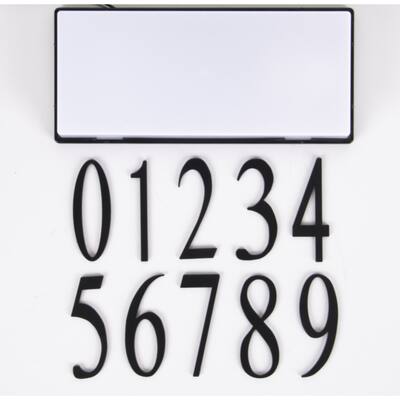 Craftmade Surface Mount Address Plaque Number - 0 thru 9