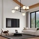 preview thumbnail 25 of 31, Modern 6-Light Dimmable Sputnik Bubble Chandelier for Dining Room