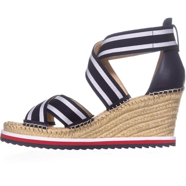 tommy hilfiger criss cross sandals