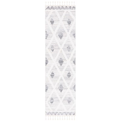 SAFAVIEH Moroccan Tassel Shag Massouma 2-inch Thick Rug