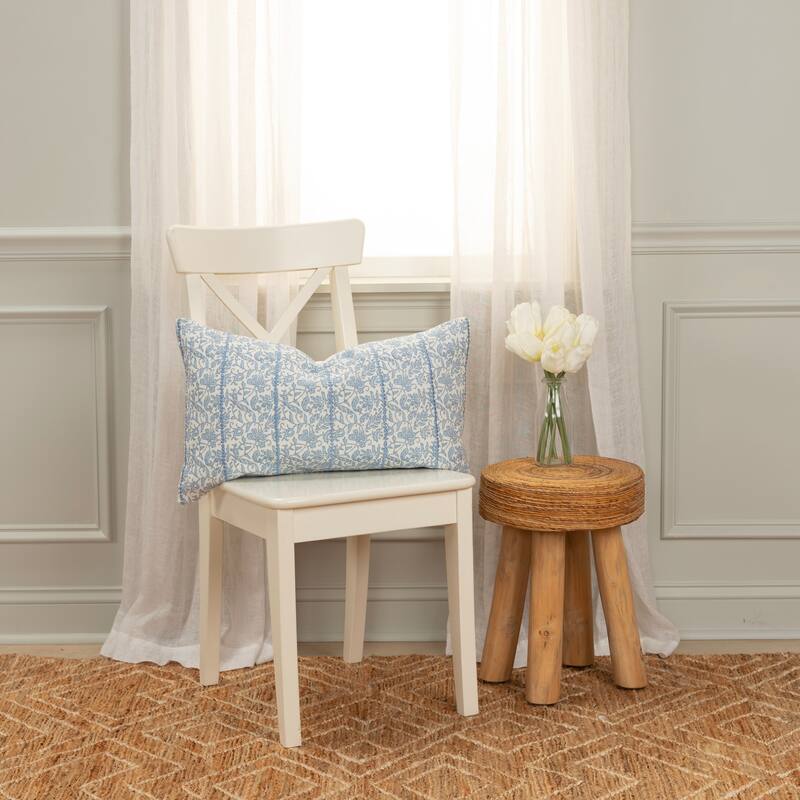 Rizzy Home Transitional Pillow Cover - 14"x26"