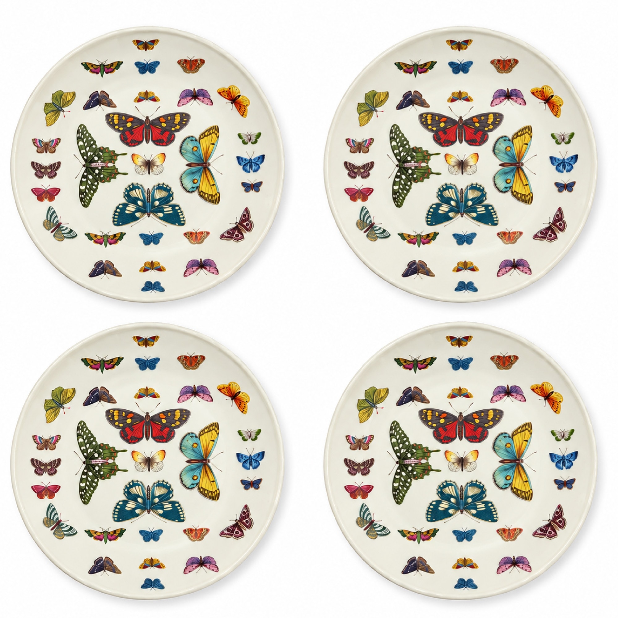 Portmeirion Botanic Garden Set of 4 Harmony Salad Plates - 8.5" D