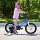 preview thumbnail 27 of 54, Adjustable 14" & 16" Kids Bike with Training Wheels, Safe Brakes & Easy Assembly