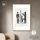 preview thumbnail 54 of 60, Bebop I Black Art Canvas Print by Art Remedy