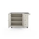 preview thumbnail 22 of 26, Dolly Madison Kitchen Cart with Stainless Steel Top by Homestyles