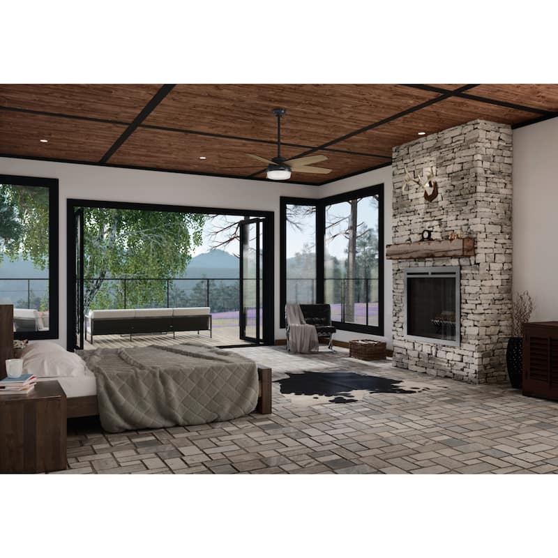 Hunter 52" Avia Ceiling Fan with LED Light and Handheld Remote