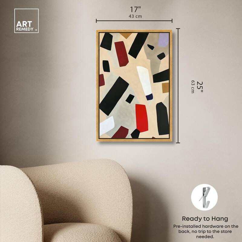 Mindscape Mosaic III Canvas by Art Remedy