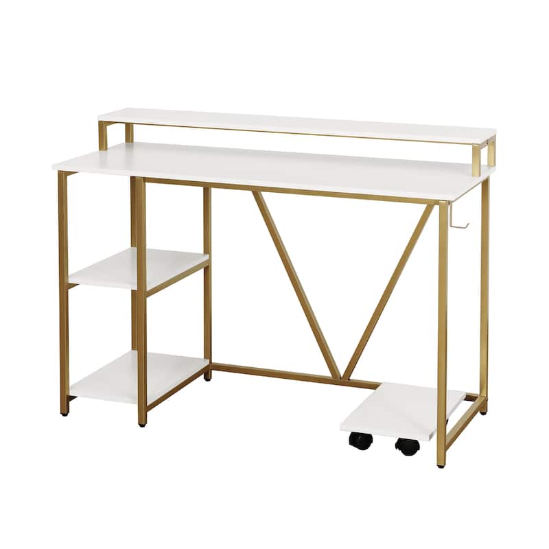 Techni Mobili Industrial Writing Desk Computer Desk Office Deask