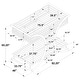 preview thumbnail 4 of 12, Stephan Contemporary Gunmetal Metal Frame Bunk Bed