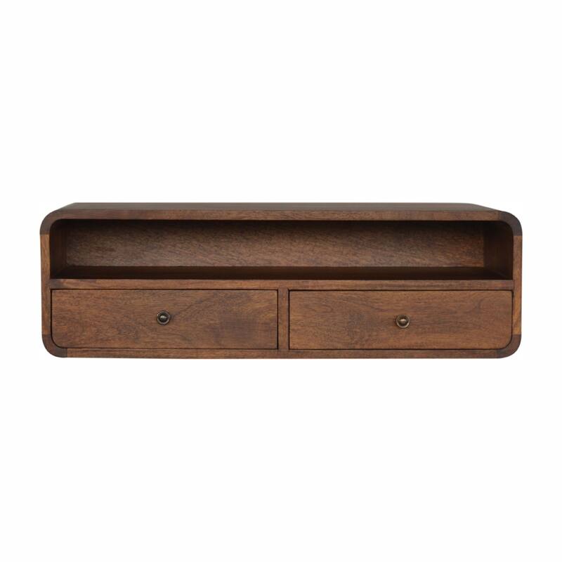 Artisan furniture Floating Chestnut Open Console