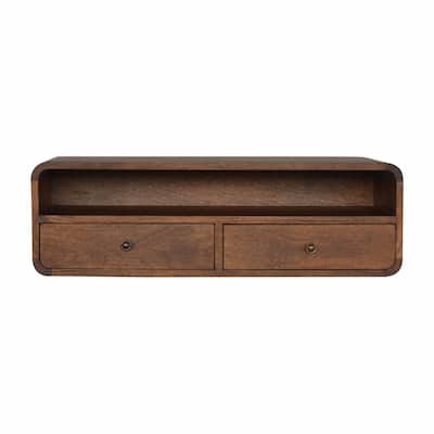 Artisan furniture Floating Chestnut Open Console