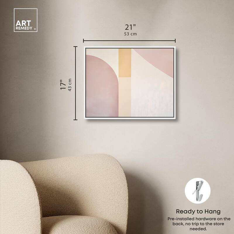 Gentle Color Strength I Canvas by Art Remedy