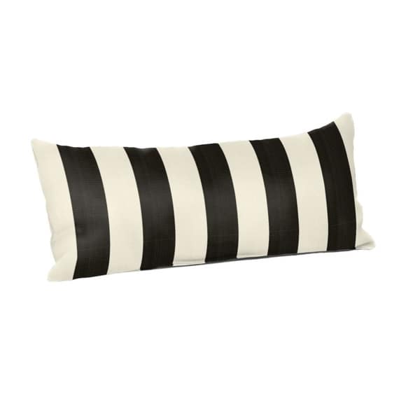 slide 17 of 45, Sunbrella 22 x 9 striped lumbar pillow Maxim Classic