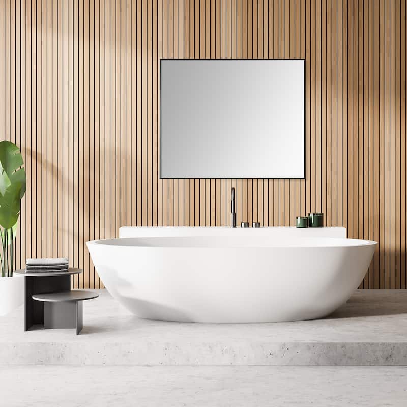 Altair Sassi Bathroom/Vanity Aluminum Framed Wall Mirror