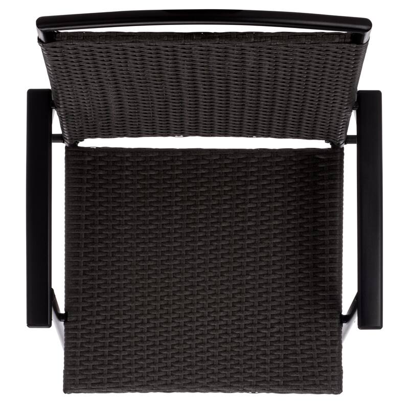 SAFAVIEH Outdoor Living Dory Folding Chair (Set of 2) - 25"W x 23"D x 36"H