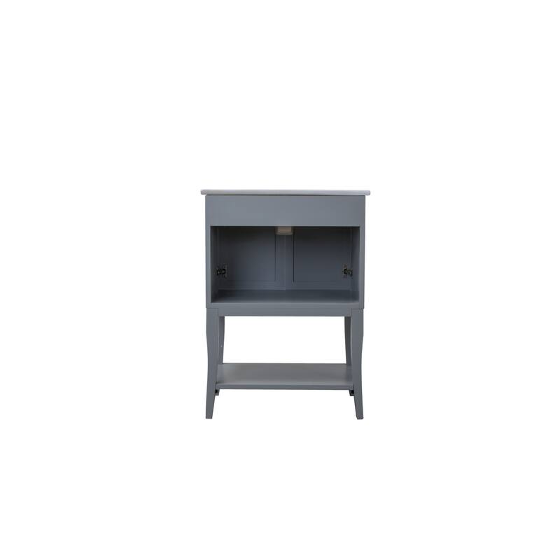 Elegant Lighting VF2101 Mason 24" Free Standing Single Basin Vanity