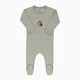 preview thumbnail 1 of 5, Ely's & Co. Fruit Footie Collection Sage Pear - 1 Months