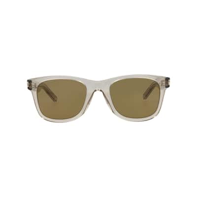 Saint Laurent Square-Frame Recycled Acetate Sunglasses