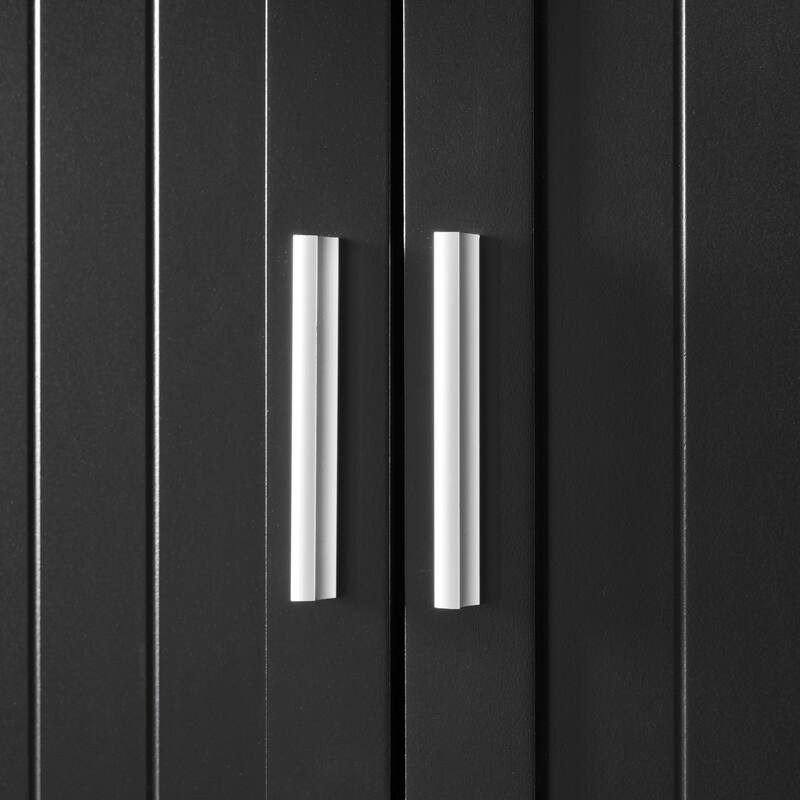 GDFStudio - Johnny 70.9" Modern Freestanding Tall Bathroom Storage Cabinet with Drawer, Adjustable Shelves & Soft-Close Doors