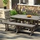 preview thumbnail 2 of 11, Laguna Hdpe All Weather Outdoor Patio 65" Bench