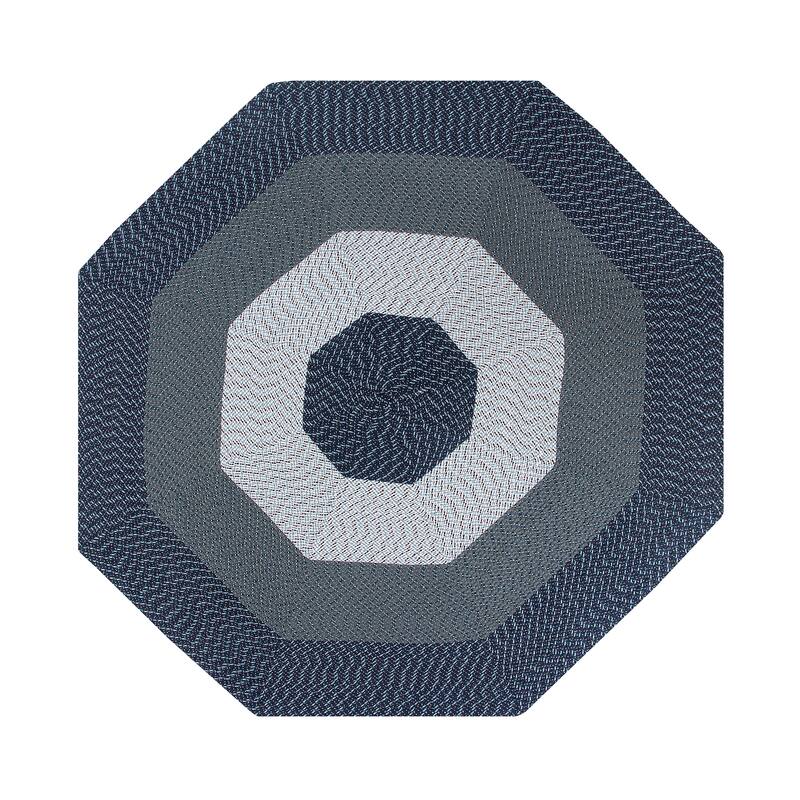 Better Trends Country Braid Reversible Area Rug