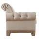 preview thumbnail 15 of 21, Greenwich Tufted Rolled Arm Nailhead Chesterfield Loveseat by iNSPIRE Q Artisan