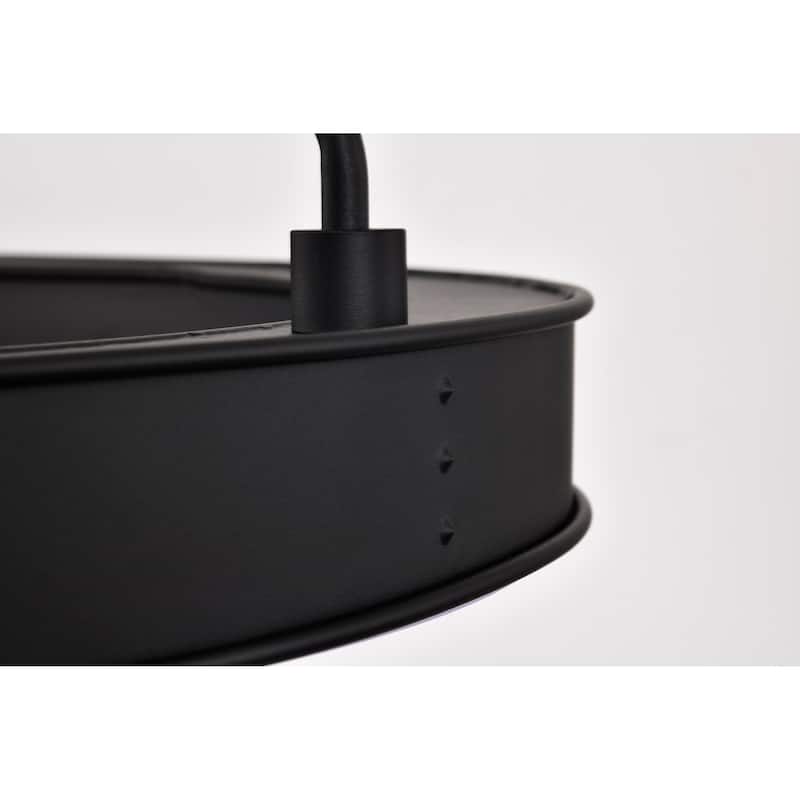 Longford 30 Inch LED Pendant Textured Black Acrylic Lens - Textured Black