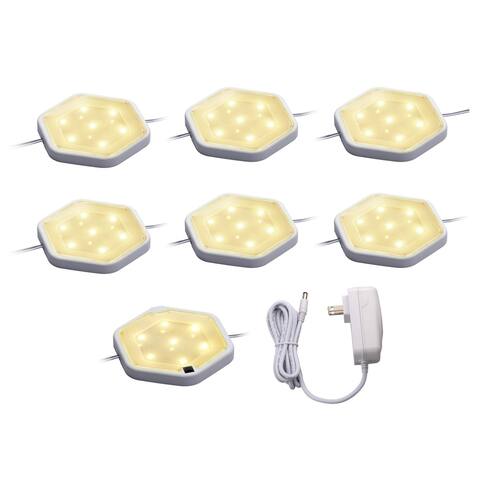 BLACK+DECKER LED Puck Light Kit, Warm White