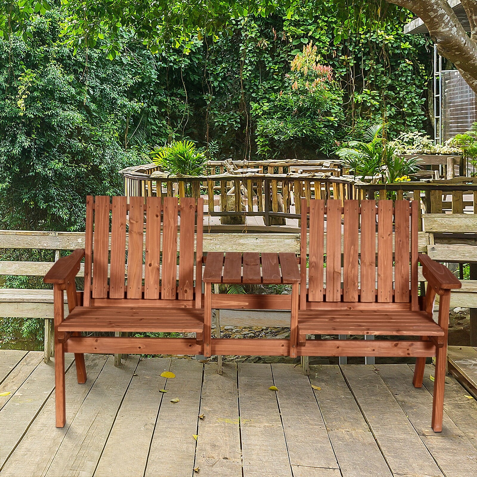 Hardwood cheap garden benches