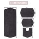 preview thumbnail 101 of 165, Waterford Collection 100% Cotton Non-Slip Bathroom Rug Set, Machine Washable Bath Rug, 4 Piece Bath Mat Set with Contour