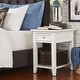 preview thumbnail 11 of 18, Zayden 1-drawer Side Table with Charging Station by iNSPIRE Q Bold