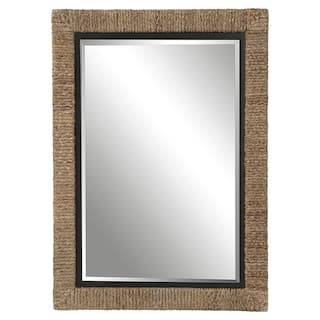 Uttermost Island Braided Straw Mirror - 29.5"x 41.375"