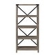 preview thumbnail 13 of 40, Middlebrook Kujawa 64-inch Tall Bookshelf
