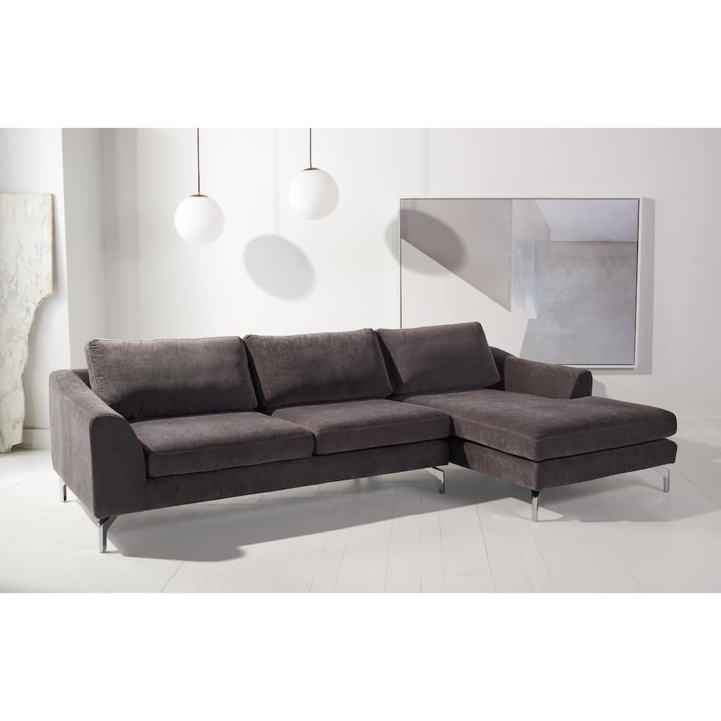 SAFAVIEH Couture Nicholsen Modern Sofa - 106"W x 59"D x 31"H