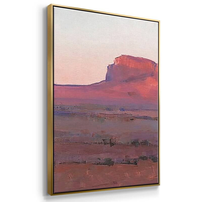 Red Rocks at Dusk II - Multi Piece Framed Canvas