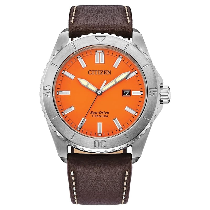 Citizen Men's Weekender Orange Dial Watch - AW1840-09X - 6 (36)