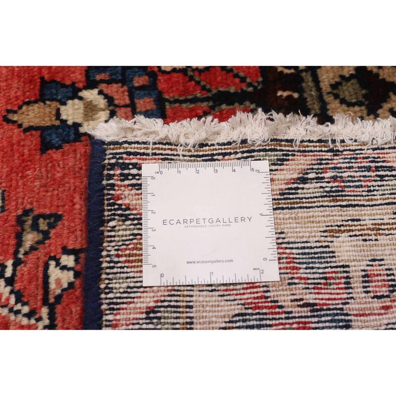 ECARPETGALLERY Hand-knotted Andelz Red Wool Rug - 3'6 x 7'2