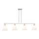 Option Matte White / Brushed Satin Nickel
