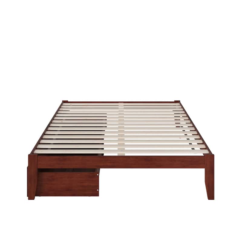 AFI Colorado Platform Bed with Storage Drawers