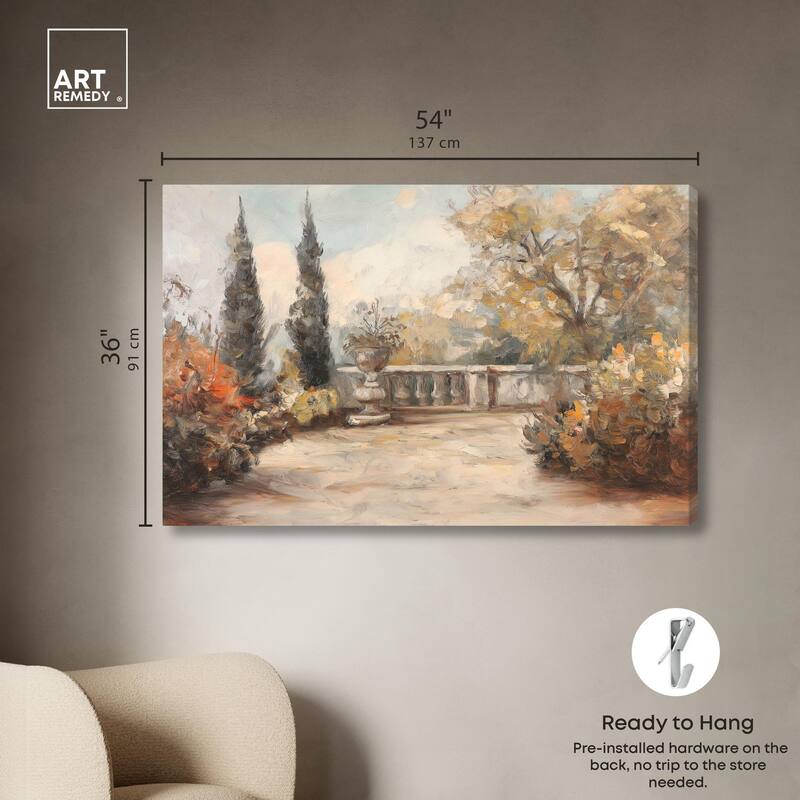 Autumnal Arbor Canvas by Art Remedy, Gallery Wrapped