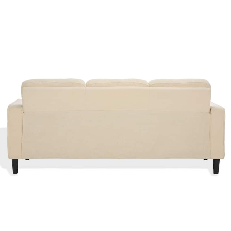 SAFAVIEH Couture Felicianya Modern 3 Seater Sofa - 77"W x 31"D x 34"H