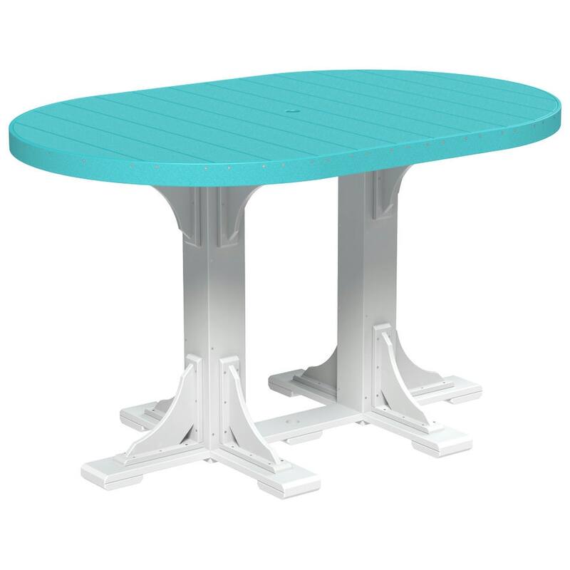 Poly Lumber Oval Table