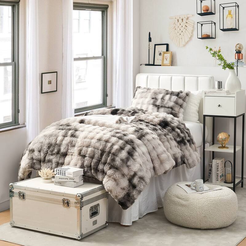 Snowball® Double Chunky Bunny - Coma Inducer® Oversized Comforter Set - Messy Storm Gray - Twin XL