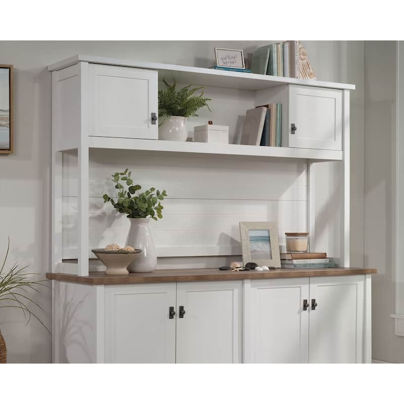 Cottage Road 66" Hutch Wh