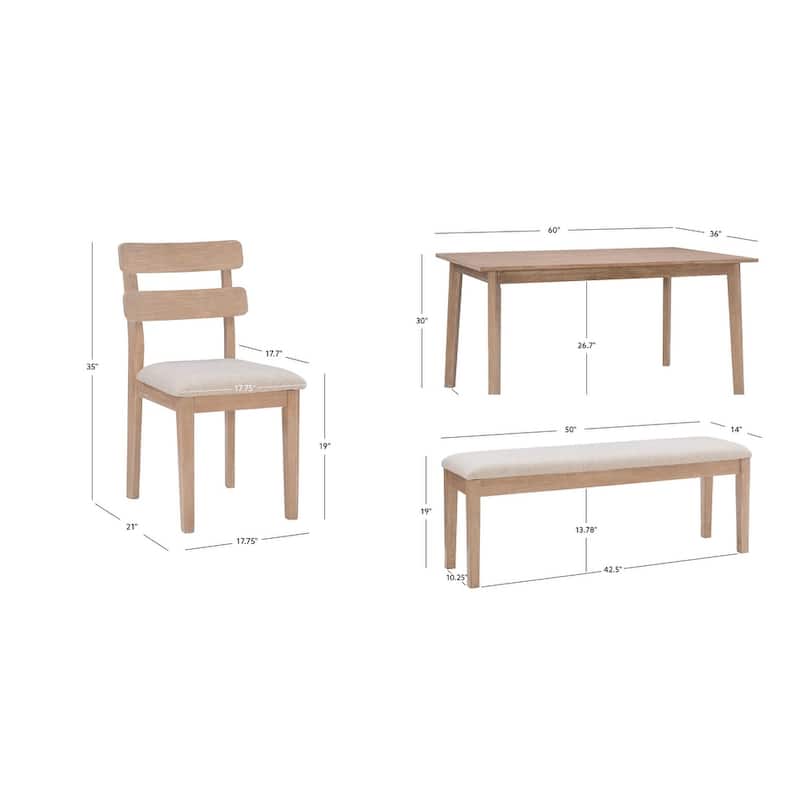 Dolan Mid Century 6-Piece Dining Set