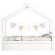 preview thumbnail 11 of 17, Twin Size House-Shaped Bed with Trundle