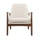 preview thumbnail 21 of 31, Roomfitters Mid-Century Accent Chair with Solid Wood Frame and High Backrest, Reading Armchair for Living Room