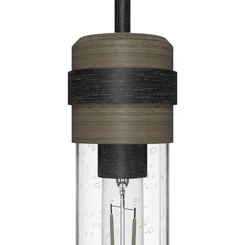 Hunter River Mill 1-Light Mini Pendant - Island, Dining Room, Bedroom - Modern Industrial, Rustic, Farmhouse, Transitional