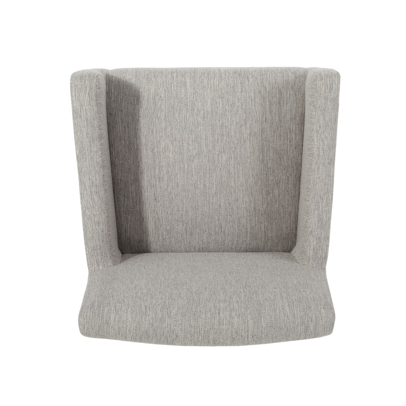 Upholstered 30.5 inch Counter Stools with Wood Base for Dining Room